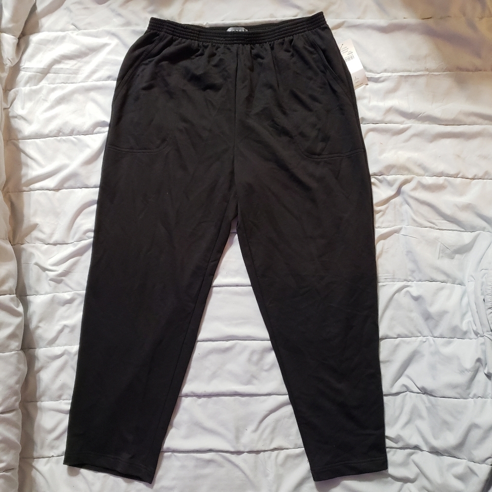 Koret women’s Black slacks Pants Joggers NWT L